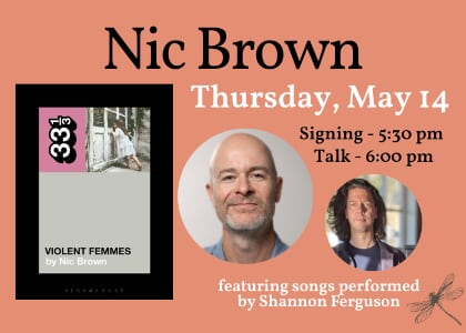 Nic Brown presents VIOLENT FEMMES, with Shannon Ferguson