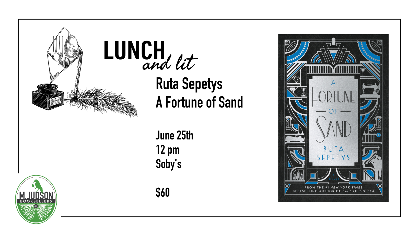 Lunch and Lit with Ruta Sepetys