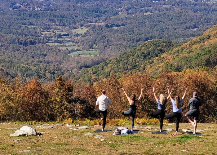Yoga on the Mountain | AVL GO | AVL GO