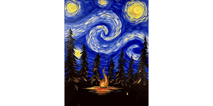 Campfire Under the Stars - Paint and Sip in Indianapolis | Classpop!™