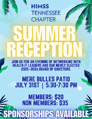 TN HIMSS Summer Reception