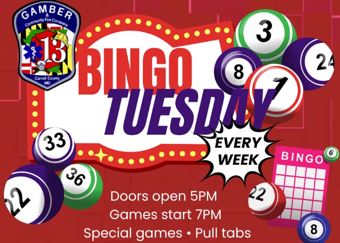 Tuesday Bingo
