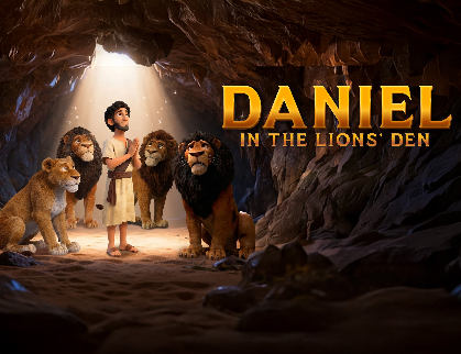 Daniel In The Lions' Den featuring Queen Esther