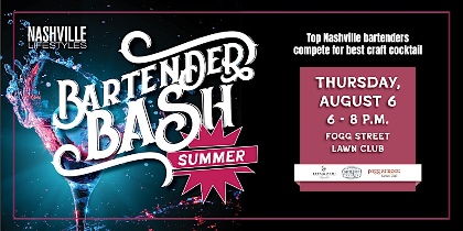 Bartender Bash, Summer 2026