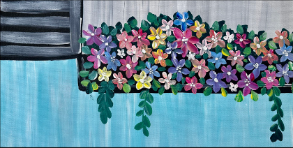 Paint & Sip: Charleston Window Box