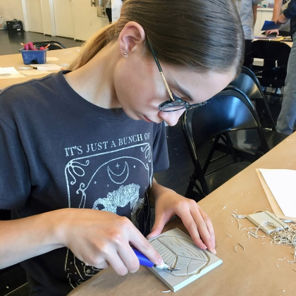 Teen Camp: Commonplace Printmaking with Erica Lewis