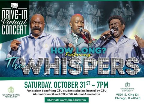 Chicago state university 9501 s king dr chicago il 60628 Drive In Virtual Concert Headlined By The Whispers Chicago Tribune Event Listings