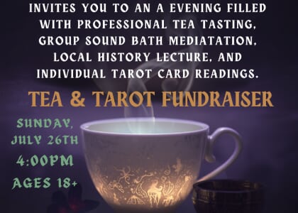 Tea & Tarot Fundraiser
