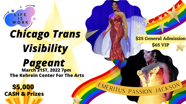 Chicago Events Calendar 2023 Chicago Transgender Visibility Pageant 2022-2023 Daily Herald Calendar