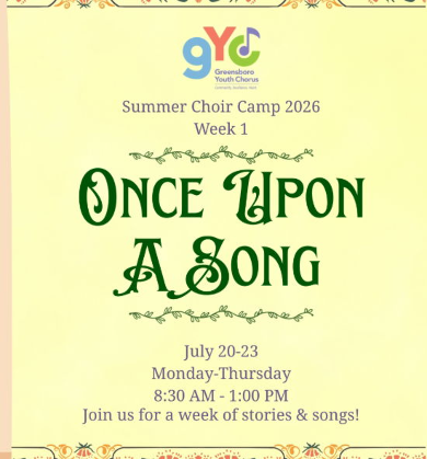 Summer Choir Camp: "Once Upon a Song"