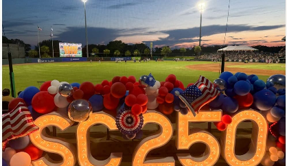 SC250 - Carolina Day RiverDogs Baseball Game and Drone Show
