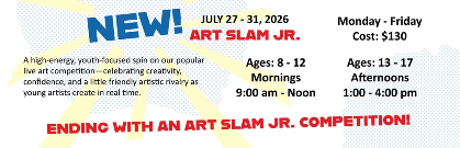 POP! into Art: Art Slam Jr.