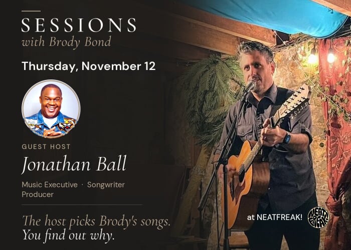 SESSIONS with Brody Bond // Guest Host: Jonathan Ball
