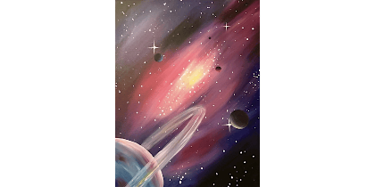 Colors of the Cosmos - Paint and Sip in Indianapolis | Classpop!™