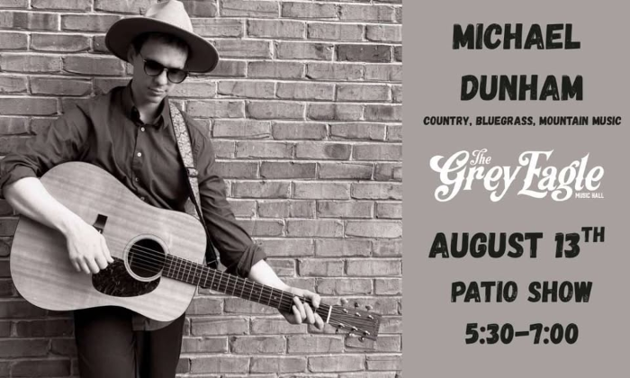 Poster for Patio Show: Michael Dunham