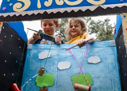 Second Saturdays Are for Families: Anything Can Be a Puppet