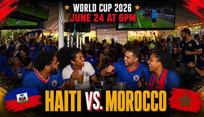 HAITI VS MOROCCO - TAMPA WATCH PARTY