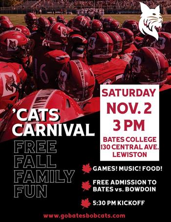 Bates Athletics Cats Carnival Forecaster Local Events