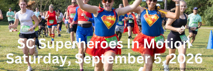 SC Superheroes in Motion Walk/Run/Roll 5k & 1-Mile
