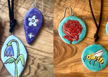 Ceramic Jewelry Workshop: Clay Earrings and Pendants