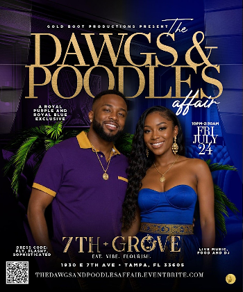 The Dawgs and Poodles Affair "A Royal Purple and Royal Blue Exclusive"