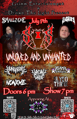 Smallz One × SCUM = SOS in Idaho Falls at The Gem