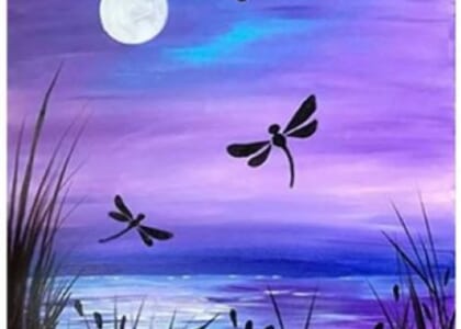 July-August Paint and Sip Nights!