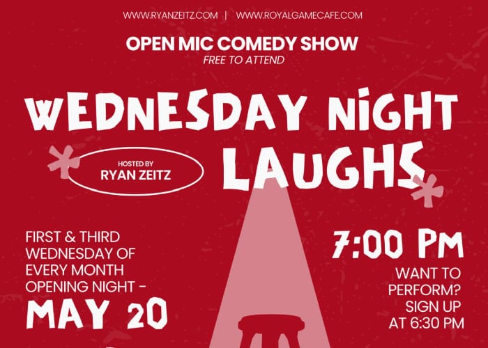 Wednesday Night Laughs (Comedy Open Mic)