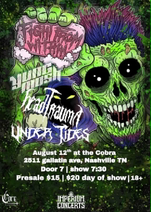 Venue: Fight From Within | Yung Mosh | HeadTrauma | Under Ties