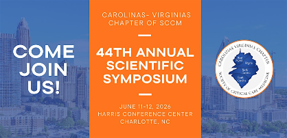 Carolinas/Virginias Chapter of SCCM 44th Annual Scientific Symposium