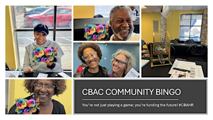 CBAC COMMUNITY BINGO  & GAME SATURDAYS