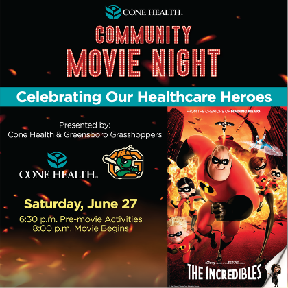 Cone Health Community Movie Night