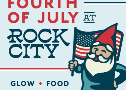 Red, White, & Wonder at Rock City
