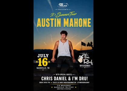 Austin Mahone's It's Summer Tour - Live at Tin Roof Broadway