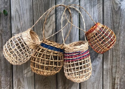 BASKET WEAVING WORKSHOP: Garlic Baskets