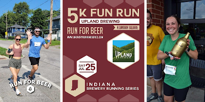 5k Fun Run x Upland FSQ Brewery | 2026 Indiana Brewery Running Series