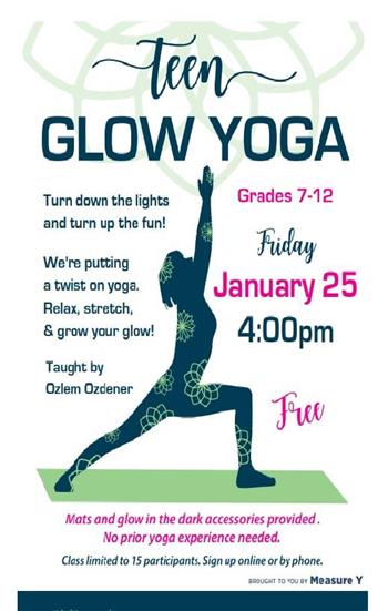 Teen Glow Yoga Petaluma360 Events