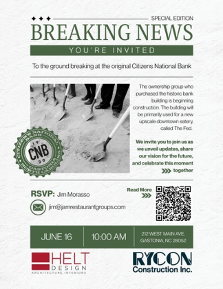 Groundbreaking-The Original Citizens National Bank