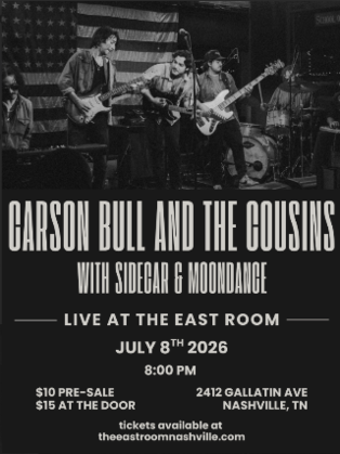 Carson Bull and The Cousins / Sidecar / Moondance