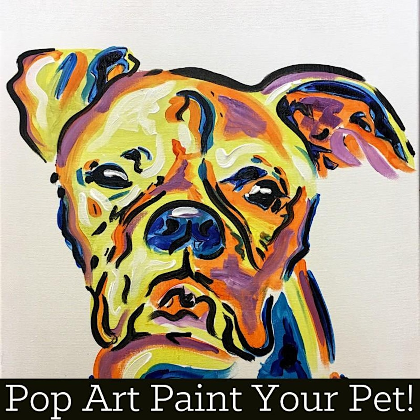 Paint Your Pet- Pop Art Edition