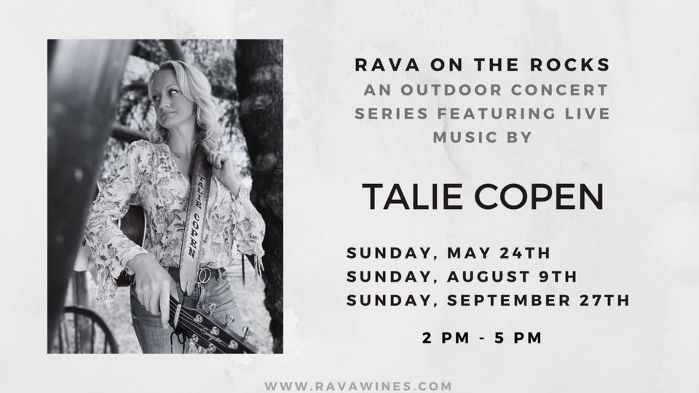 Rava on the Rocks Featuring Talie Copen