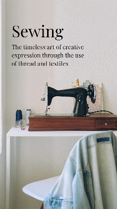 New to Sewing from Scratch for Adults