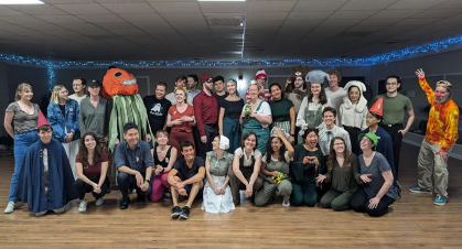 Swing Dancing at Back Studio Stomp