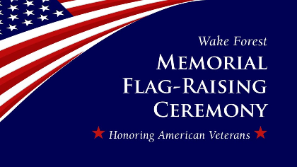 Memorial Flag-Raising Ceremony