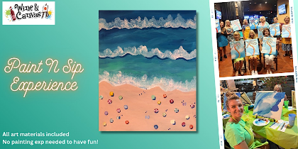 Tampa Paint and Wine - Day at the Beach