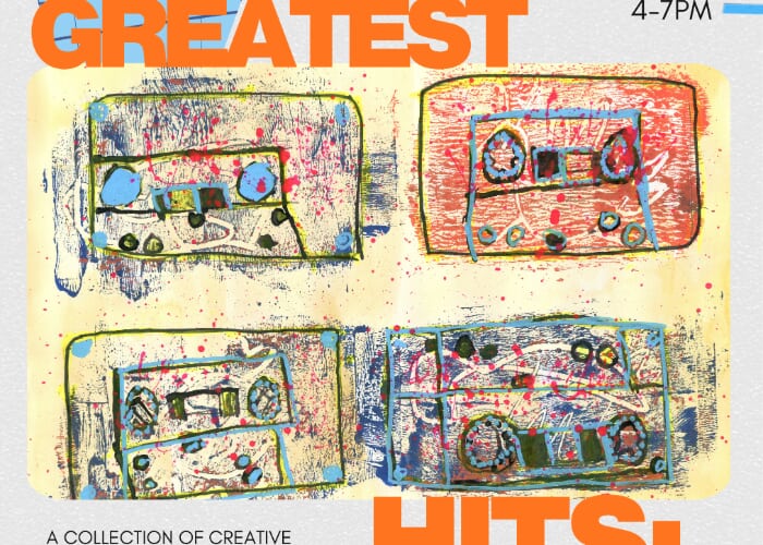 Poster for Open Hearts Art Center Presents: Greatest Hits - Studio Edition