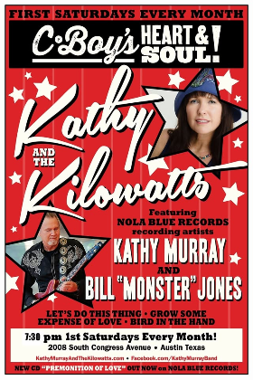 Kathy Murray & The Kilowatts Live at C-Boy's!