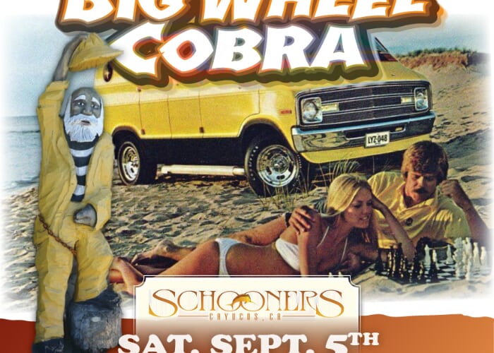 Big Wheel Cobra "1970's Rock Tribute" Live at Schooners Cayucos