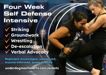 Women’s Self Defense 101 | 4 Week Course
