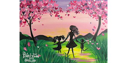 Spring Stroll with Mom - Paint and Sip in Charlotte | Classpop!™